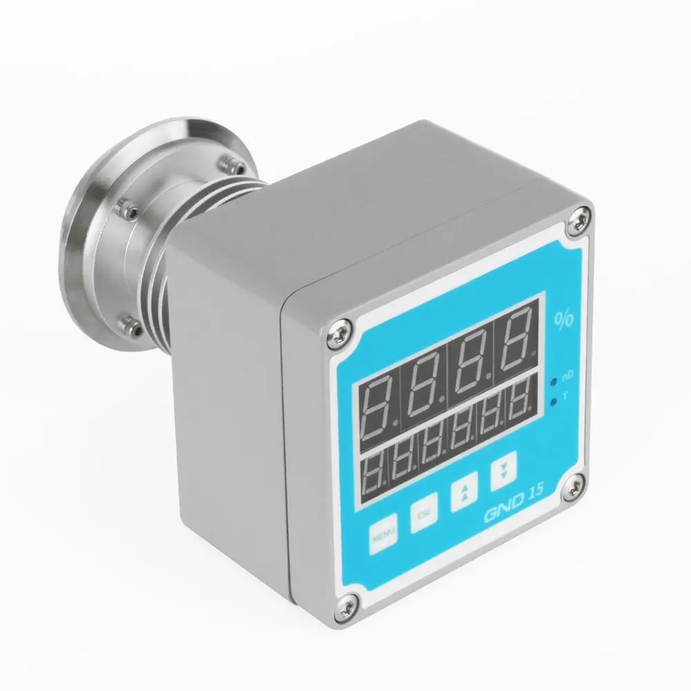 ZHYQ professional manufacturer inline 90% 0-50% 0-15% digital brix refractometer