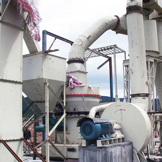 High pressure raymond grinding mill efficient hot sale gypsum limestone caco3 powder making machine grinding mill