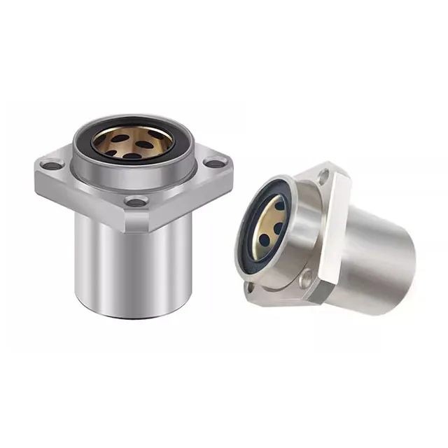 Wholesale LMK LMF Round Square Flanged Linear Sleeve Bearing Copper Bushings