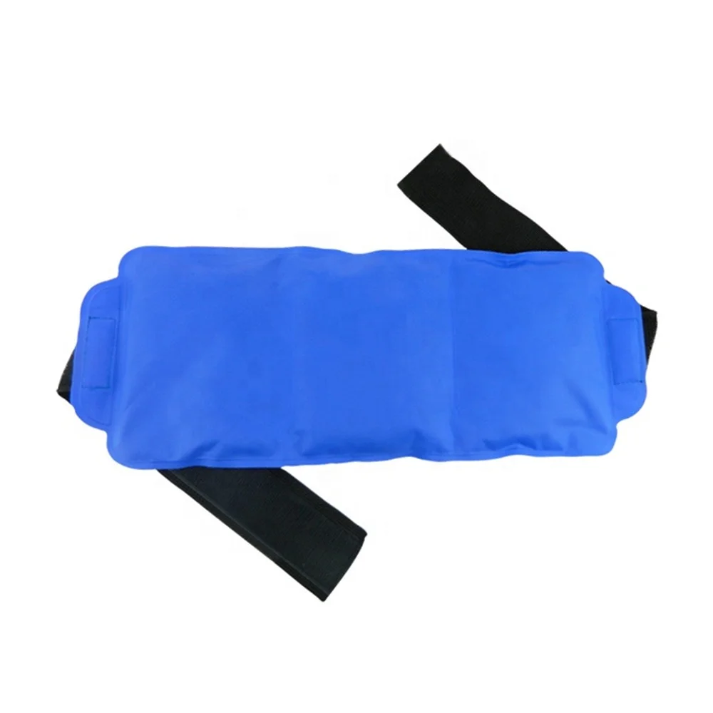 Neck hot cold packs with therapy cooling gel ice pack adjustable strap for injury hot and cold pack
