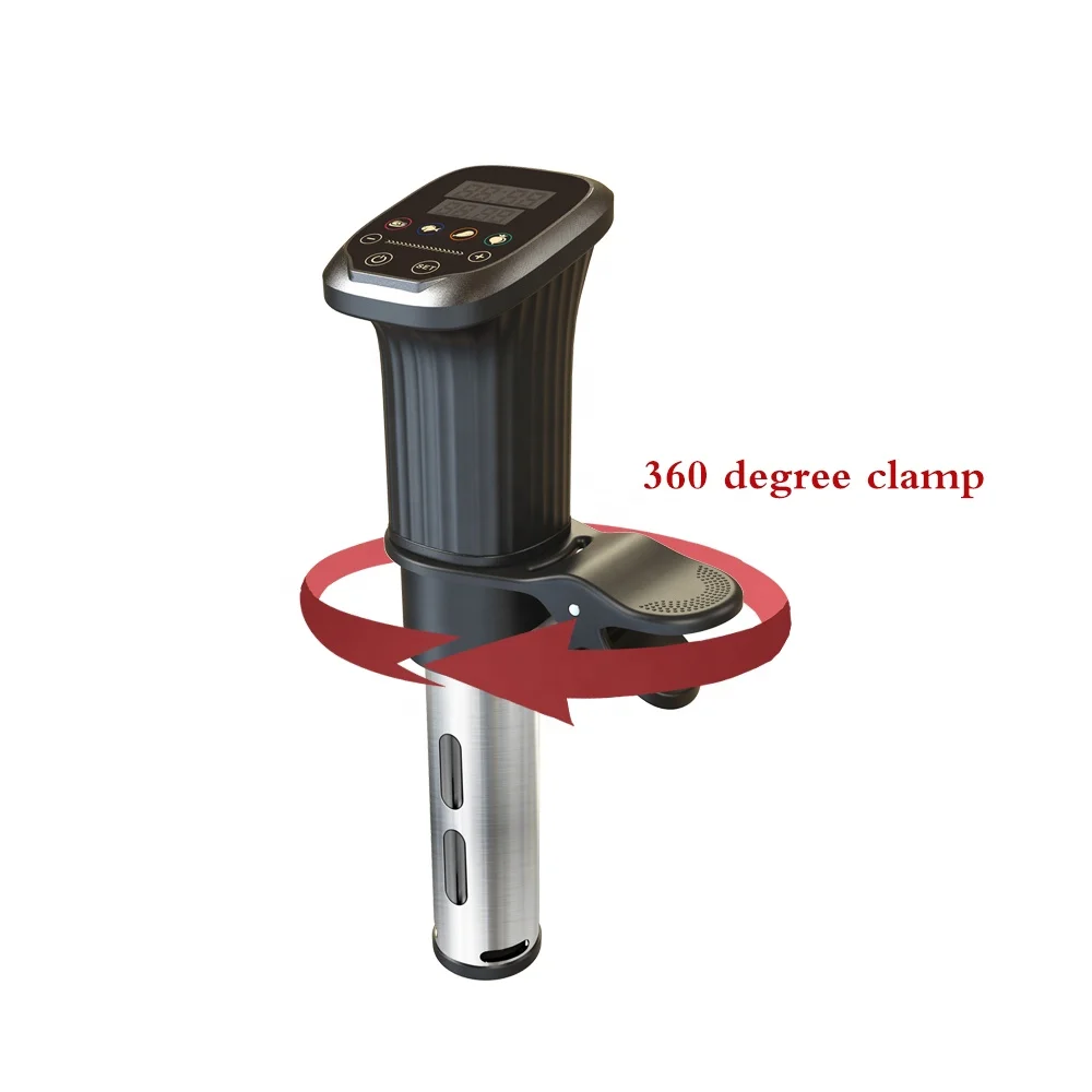 OEM ODM Sous Vide Machine With Digital Touchscreen Display Mini Portable Sous Vide Stick Slow Steak Cooker