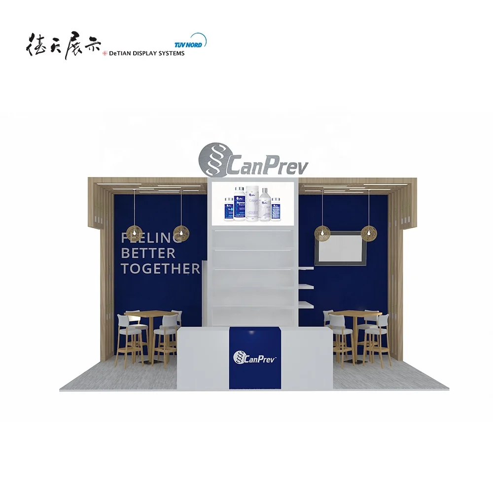 
Portable exhibition display design, exhibition booth system 3x6 custom services 