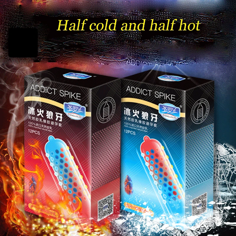 Super qualityused penis enlargement spiky thorn threaded ultra sensitive lubricated latex condom sex toys for male