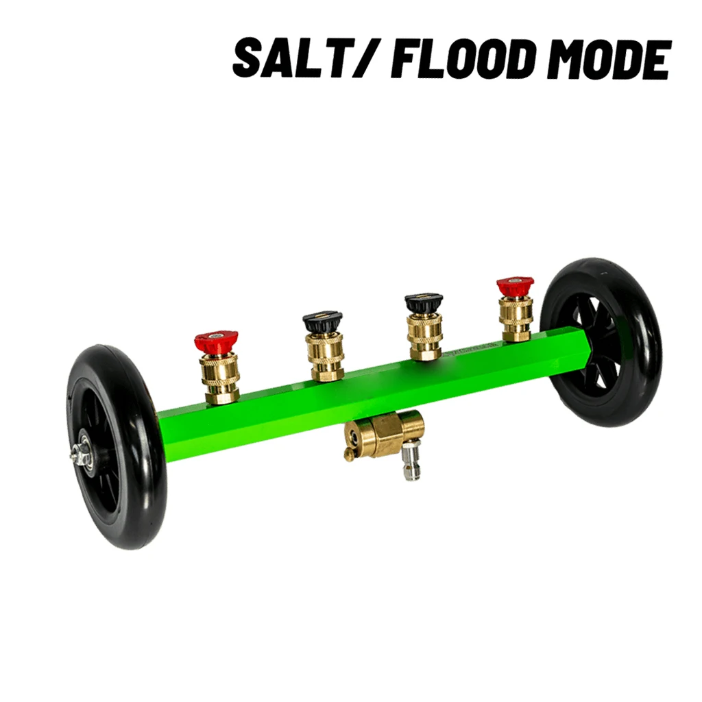 Multipurpose Undercarriage Cleaner Surface Cleaner 16 Inch Underbody Car Wash Water Broom Set