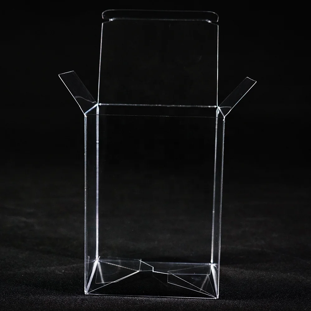 Wholesale Custom 6 inches  Auto-bottom Clear Transparent Acid free Vinyl for  funko pop protector .5mm