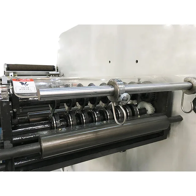 320mm Roll To Roll Self-Adhesive Paper Label Automatic High Speed Rotary Die Cutting Machine