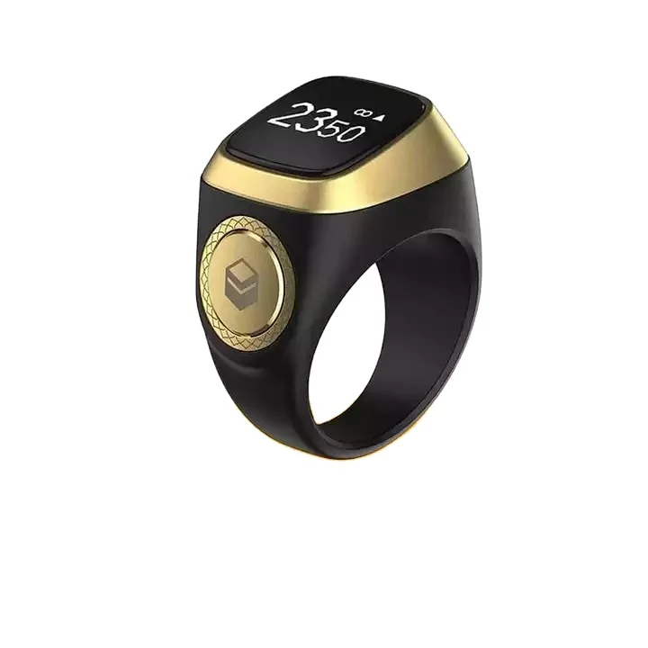 Smart Muslim Islamic Oem Electronic Zikir Counter Digital Azan Alarm Clock Tasbeeh Tasbih Zikr Ring