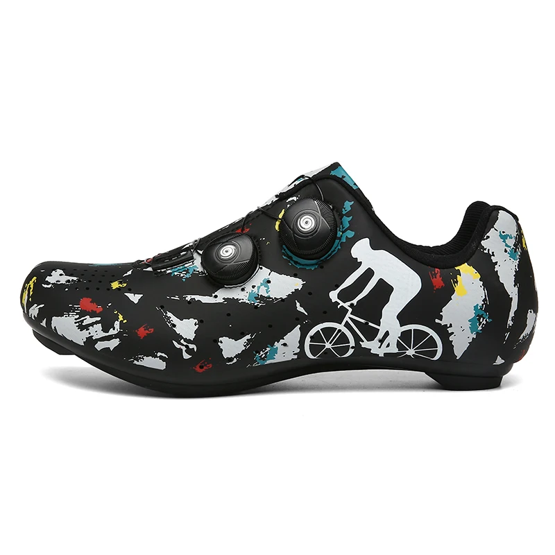 Bicycle Carbon Mountain Mtb Cycle Cleats Spd Brake Men Racing Road Bike Cycling Shoes