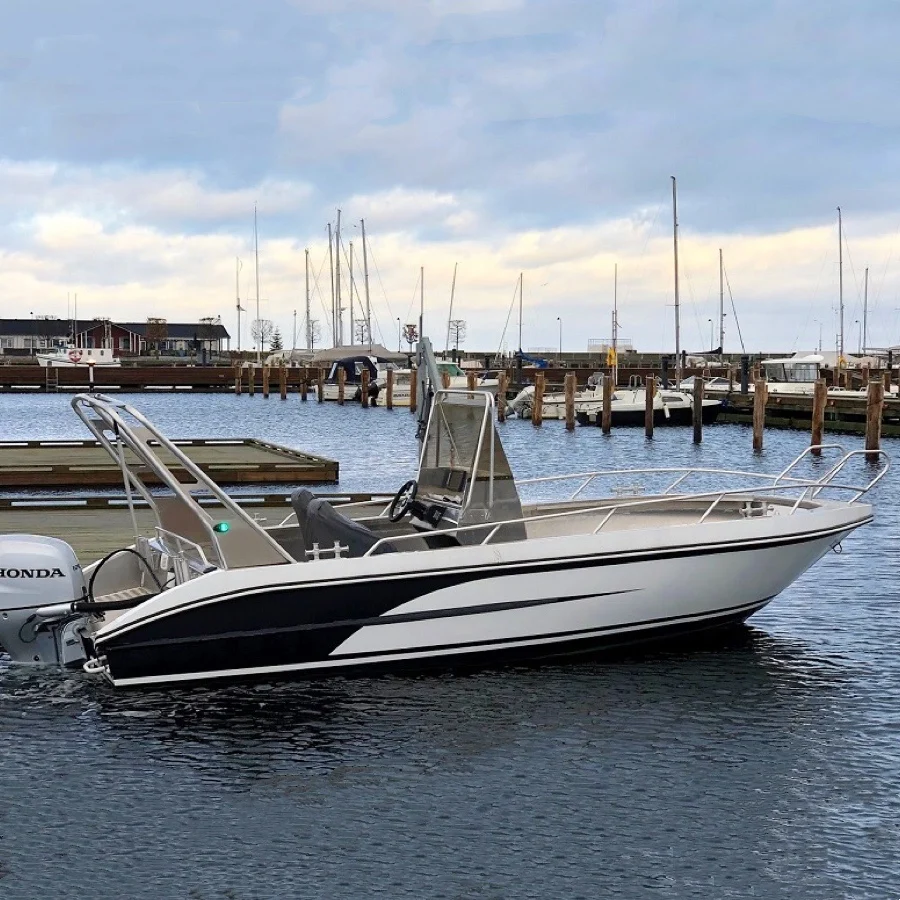 KinOcean Aluminum Centre Console Fishing Vessel Vee Hull Bast Leisure Boat Professional Work Argon Weld Since 1987