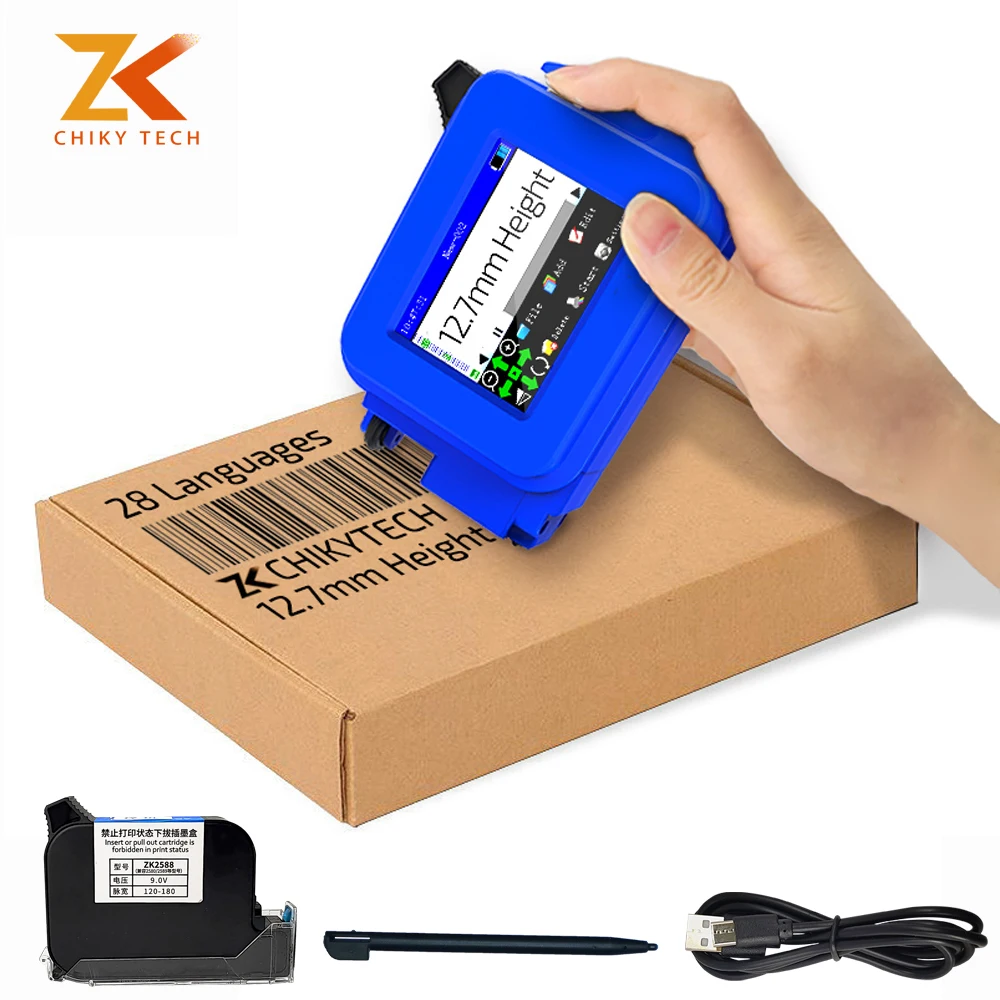 High Accuracy Semi Automatic Screen Printing Machine Mini Date Code Hand Type Printer