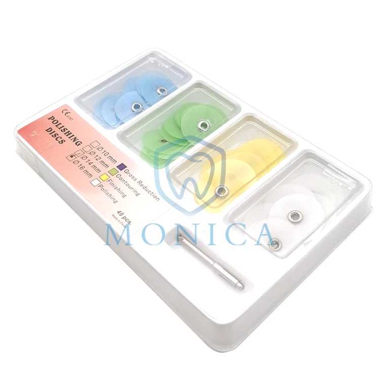 MC-F056 Dental instrument kits Finishing polishing Discs dental polisher kits dental Polishing Discs  40pcs/pack