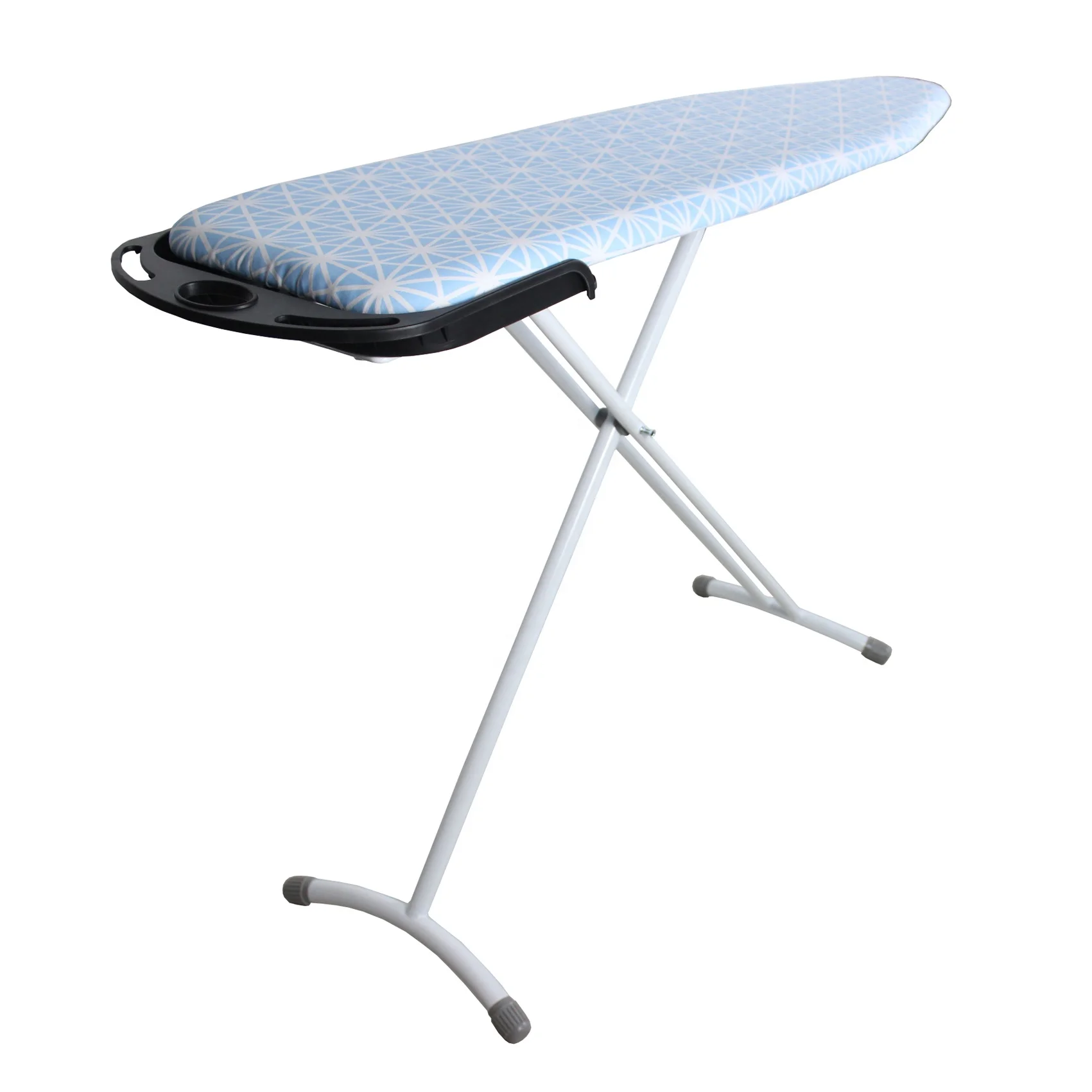 Foldable Iron Board with Retractable Iron Holder Cotton & PP Fabric Model No Anti-Dumping Duty for Clothing Use!