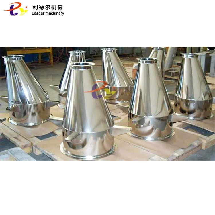 Spray System Instant Coffee Tea Brine Mixing Tank Double Cone Mixer Machine