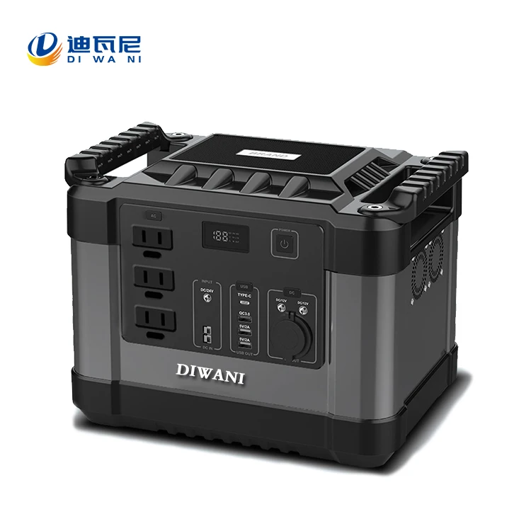 golden supplier portable eco flow power station outdoor energy lifepo4 battery  portable 1000w power station solar generator