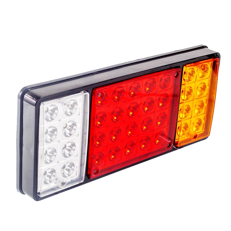 Led Truck Car Trailer Rear Tail Light Lamp Brake Stop Turn Features 36 Leds 24V Side Marker Warning Light For Car
