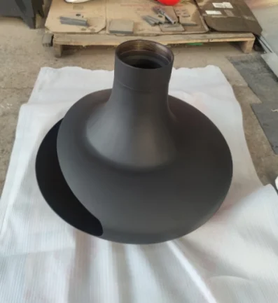 Log burner indoor hanging roof mounted suspended wood burning stove corner heater for home