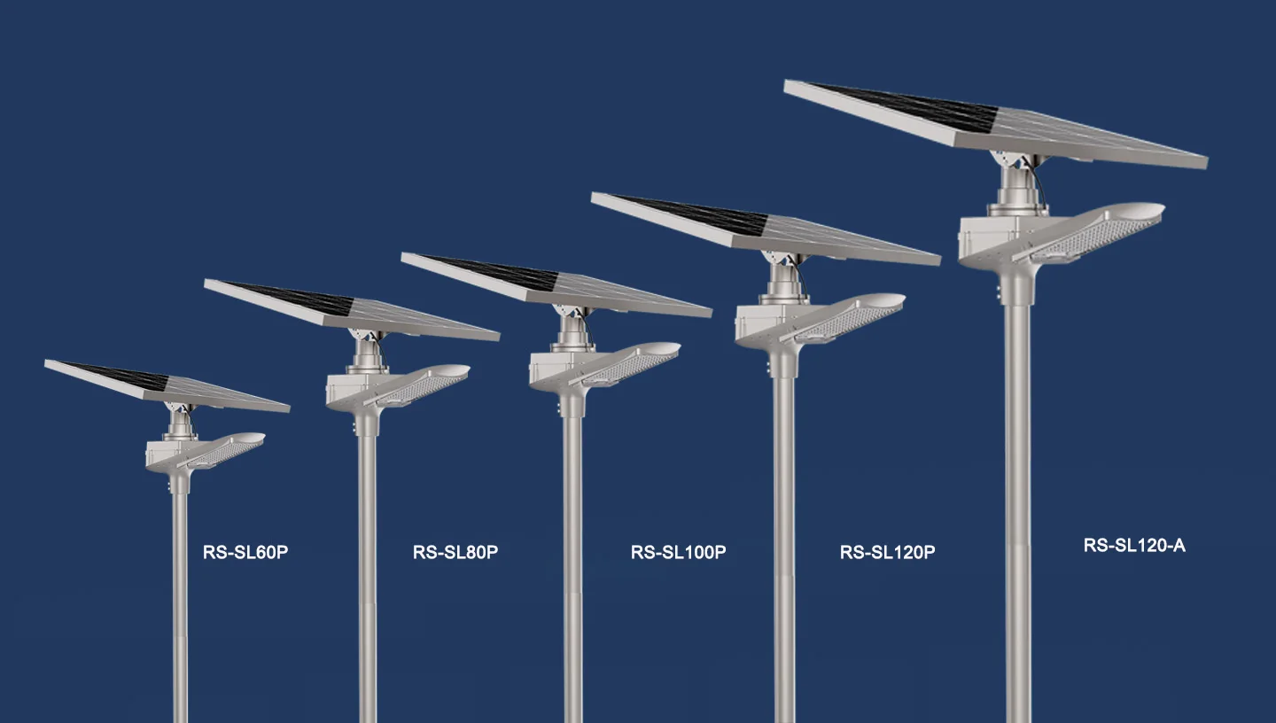 RoadSmart factory direct sales LED solar street light 100W 200W municipal lighting street light