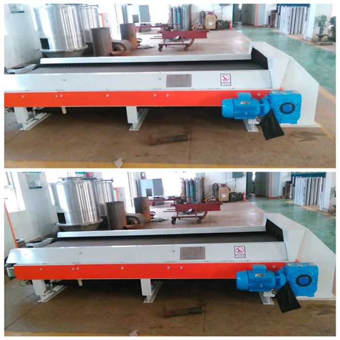 Conveyor belt feeding system