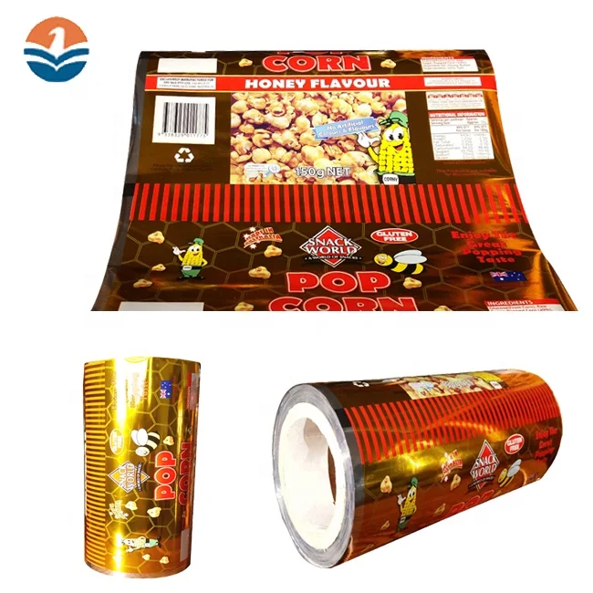 OEM Custom Print Plastic Metalized Cpp/Opp/Pet Film