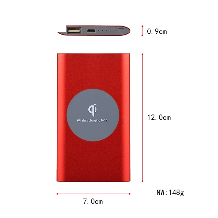 Faster delivery Portable Battery Power Banks custom size Power Bank Mobile Charger promotional Power Bank For Smart Phone