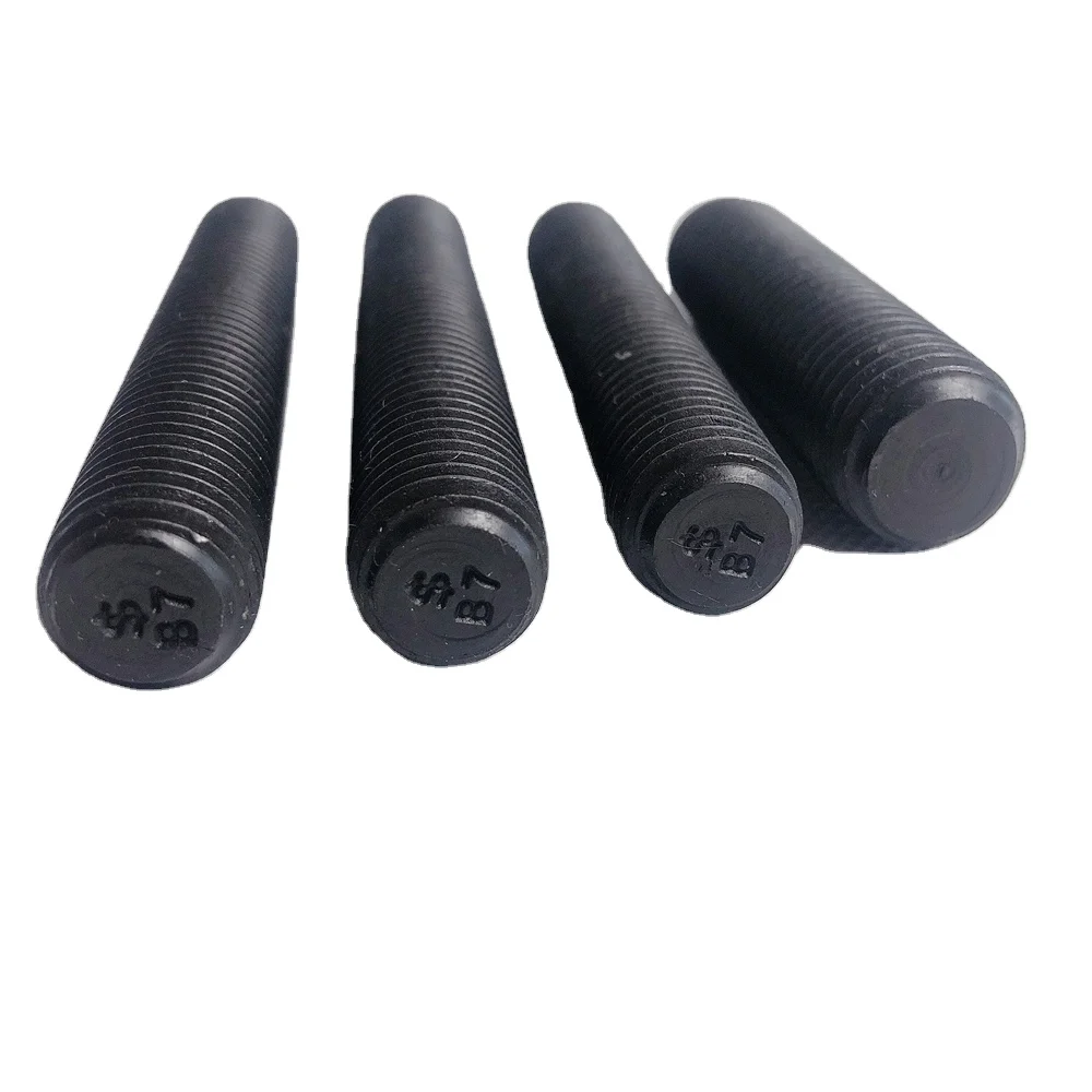 Full Threaded Rod B7 Thread Rod Stud Alloy Steel ASTM A193 B7 Stud Rod