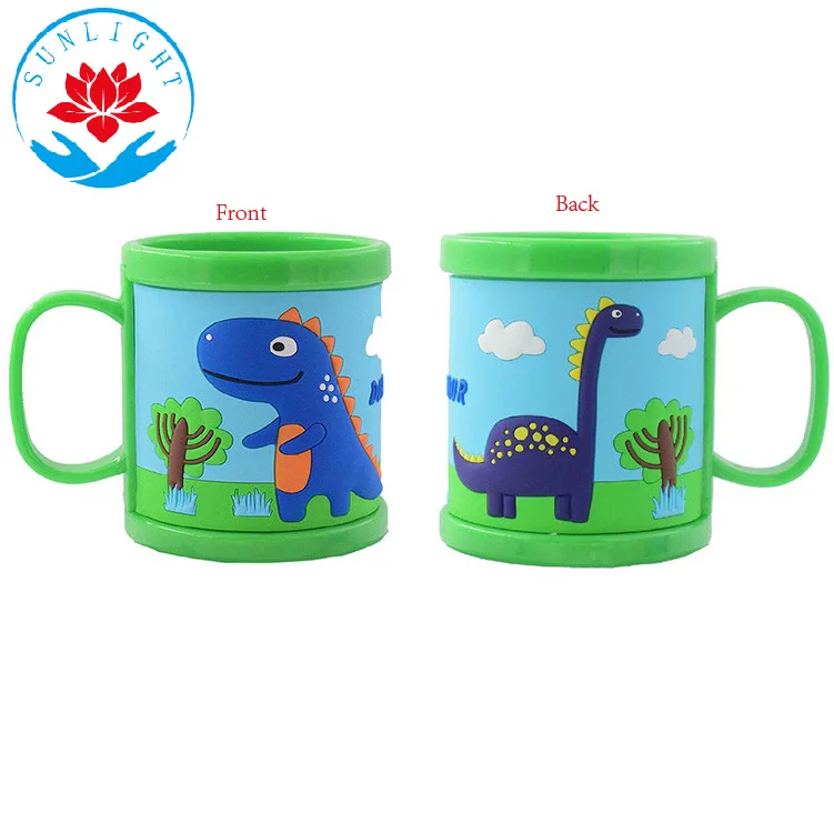 Factory Price 3D embossed soft pvc silicone abs mug cup Souvenir 3d mug name soft pvc kids personalized cartoon mugs