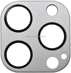 Camera Lens Screen Protector Gold Metal Aluminum Sapphire Glass Diamond cutting For iPhone 14 13 114 Pro Max Gold