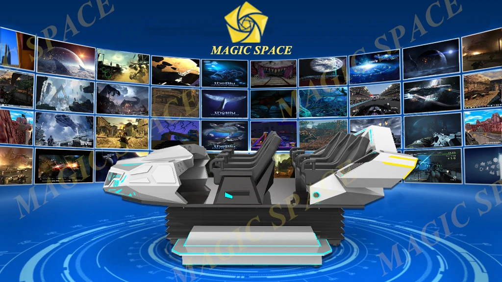 Amusement vr park 6 Seats VR Virtual Reality Simulator for vr Theme Park