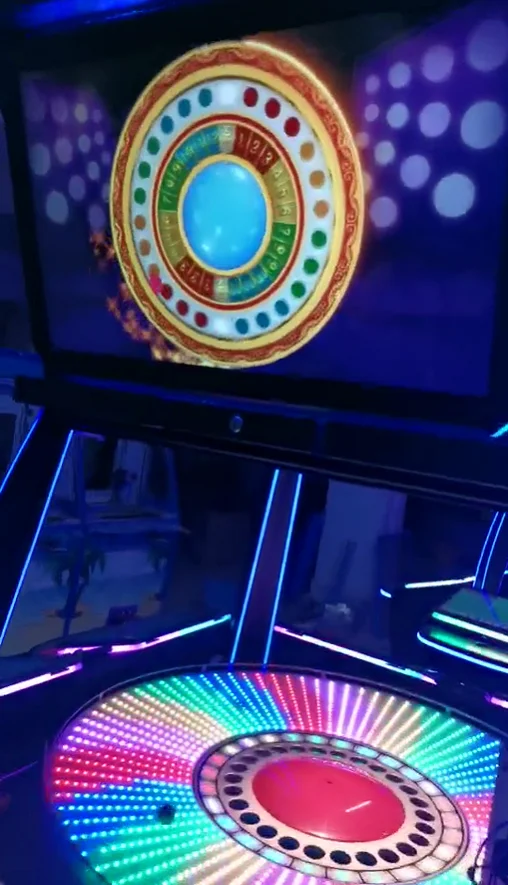 Новая китайская электронная машина для игр на 8 сидений настольное устройство колесо казино русская