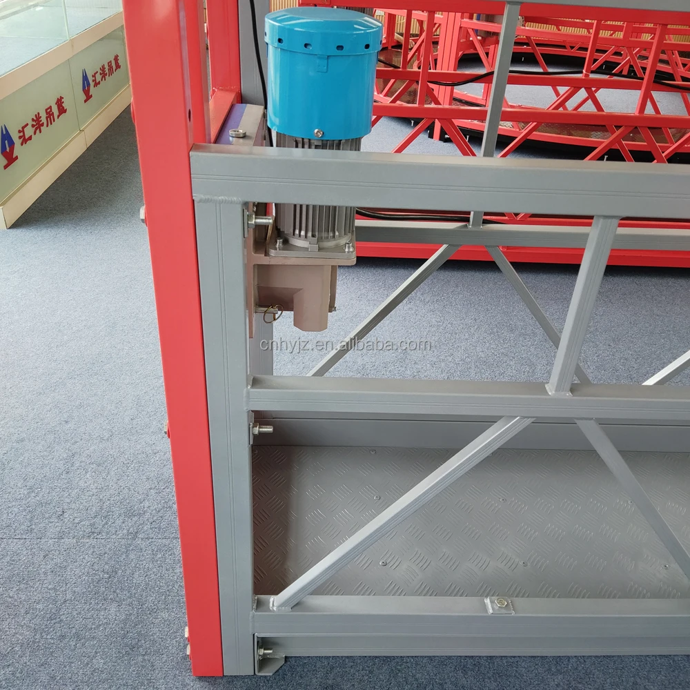 Modern Industrial ZLP800 Aerial Work Lift Aluminium Electric Suspended Working Platform Hanging Basket Aluminum Alloy