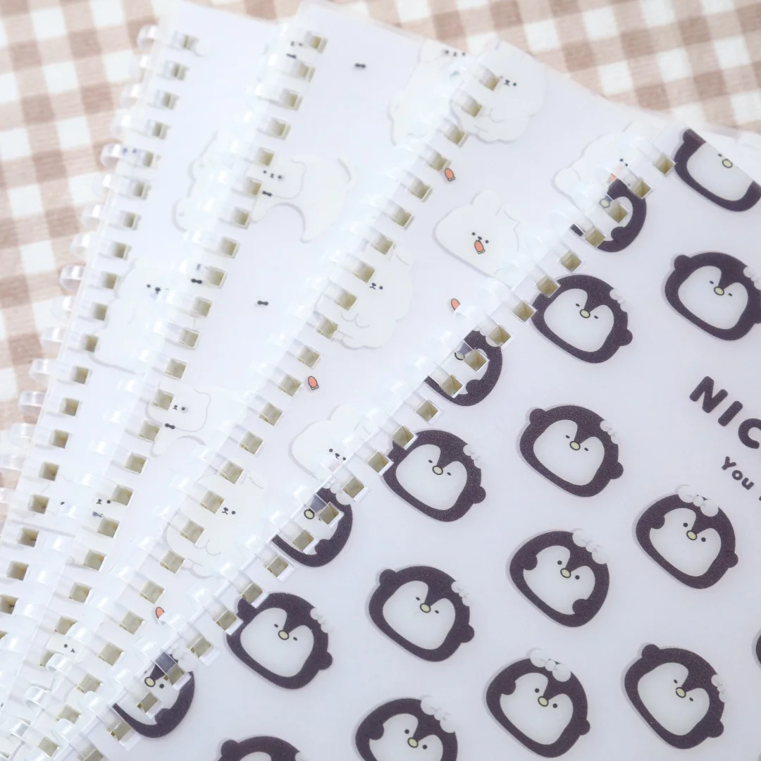 Depai Journal Notebook PP Hardcover Cartoon Soft Coil Notebook High Value A5 A6 B5 Book Limited Edition Student Cute Notebook