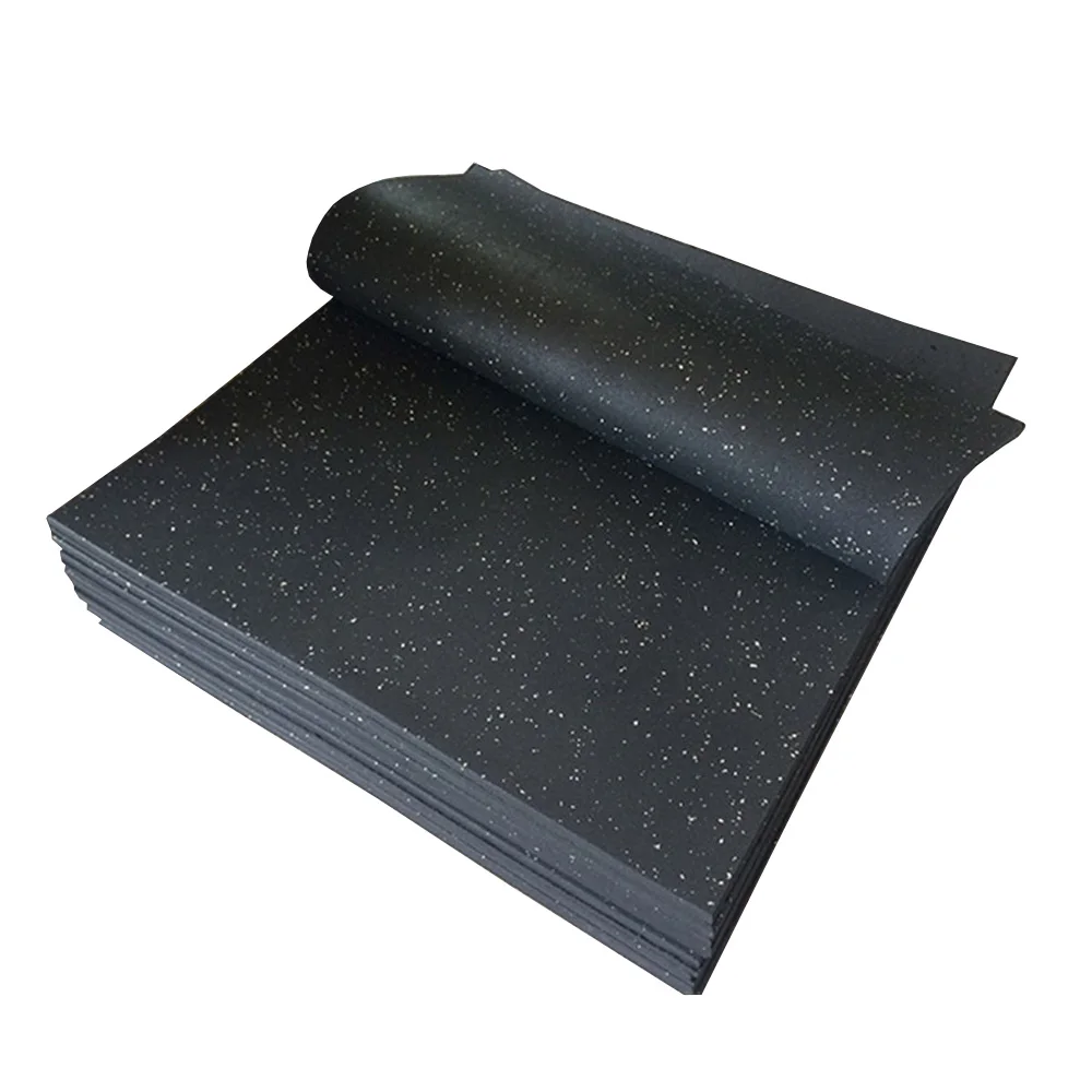 EPDM Flexible Gym Rubber Flooring 18mm Gym Rubber Interlock Puzzle Tiles Mat