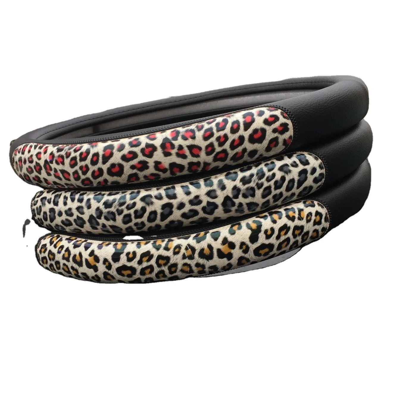New car steering wheel cover leopard print steering wheel cover feel comfortable
