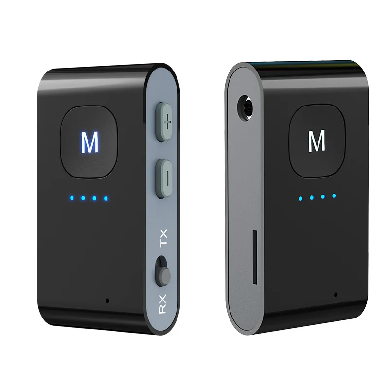 New  2 in 1 Blue tooth Wireless Audio Transmitter Adapter Aux Blue tooth Car Receiver BR02
