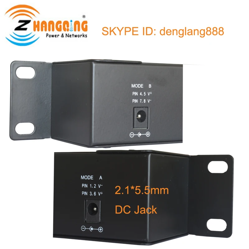 GPOE-12-48V120W стойку Gigabit PoE инжектор панель 12 Порт 48V 120W адаптер питания по сети Ethernet для 802.3af камера
