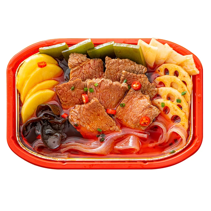 Hot Selling Enjoyable  Self Heating Beef Chinese Instant Hot Pot