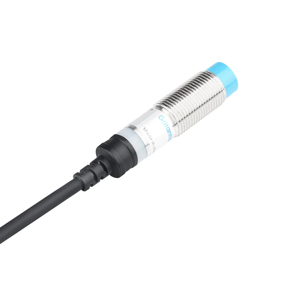 Garantta 2m Cable 12mm Metal Cylindrical  NPN PNP Inductive Proximity Sensor M12