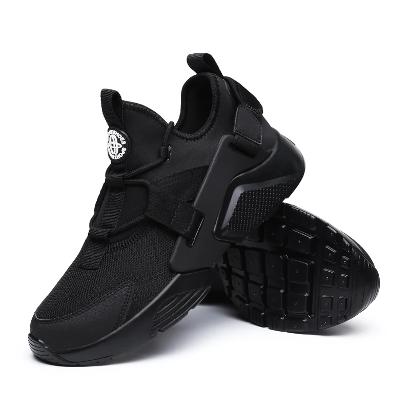 Мужские и женские спортивные кроссовки, однотонные, белые, черные, большие размеры