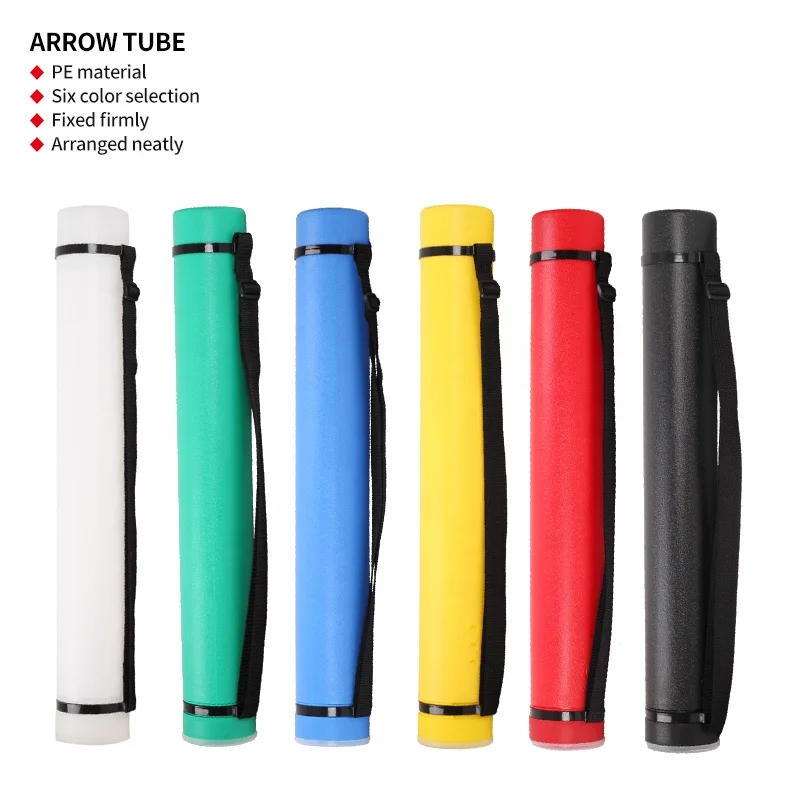 Трубка для стрельбы из лука колчан красочный Регулируемый рекурвированный охотничий лук и стрелы полиэтиленовый материал масштабируемый портативный футляр хранения аксессуары