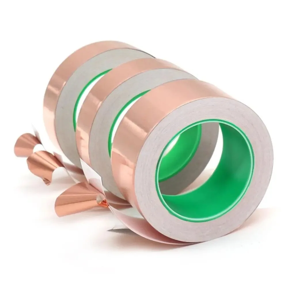 High Temperature Resistant Anti-static Single-sided Conductive Copper Foil Tape