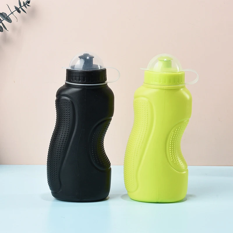 Water Cup Drink at Heatsink Coolert Module Black Sports Water Bottles PE Plastic with Lid Straight Running Athlete Solid Color