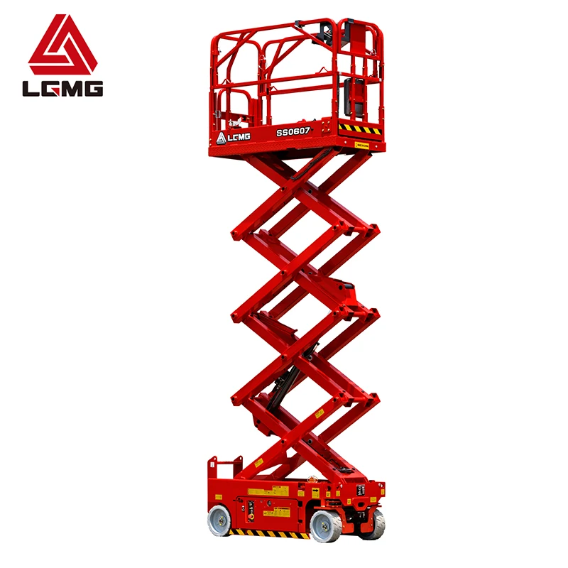 Гидравлическая лестница LGMG AS0607 8 м ножничный подъемник платформа для сцены