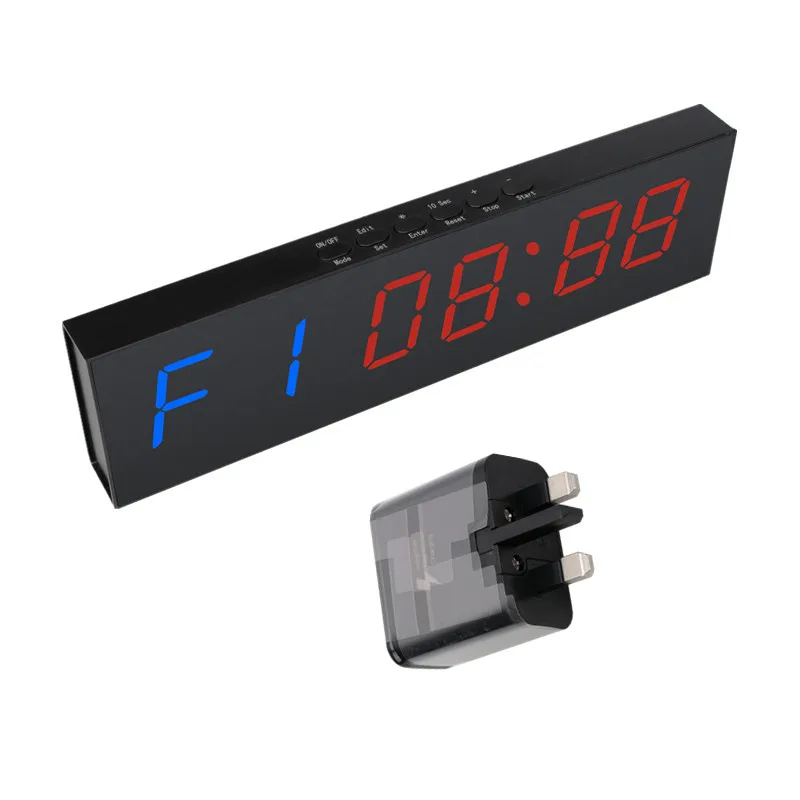 Multifunctional Stopwatch Tabata FGB Timer Clock Gym LED Timer For Indoor Gym Fitness