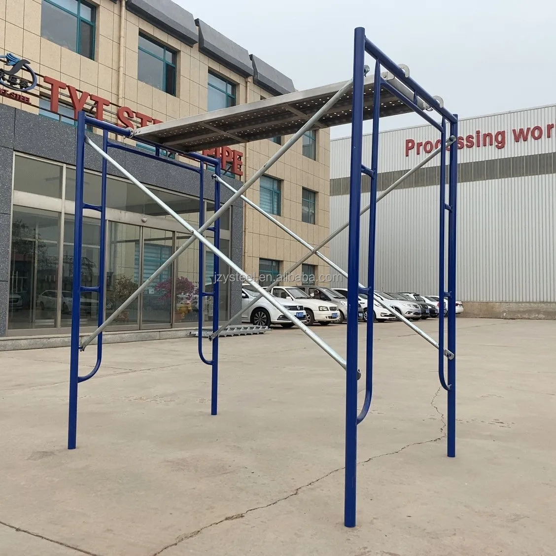2022 most cheaper full set main  tubular steel frame scaffolding