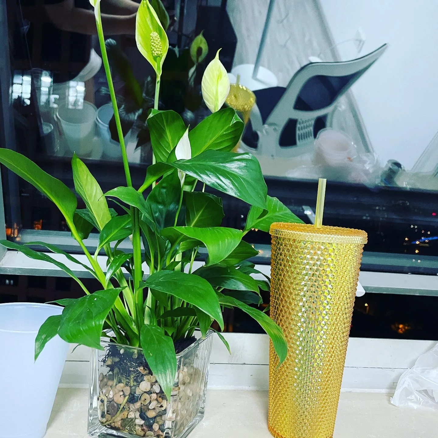 24oz color amazon hot sell durian shape diamond sparkling studded cold cups charms with straws