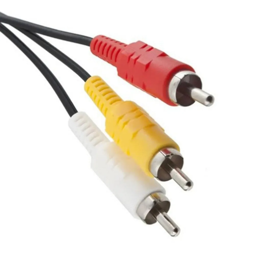 Преобразующий кабель для PS2/PS3 AV 1 8 м аудио видео в 5 RCA ТВ Видео PS3 PS
