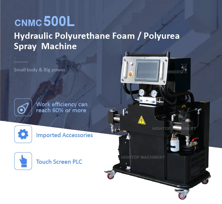  18 кВт большая мощность CNMC-500L гидравлический полиуретан/полиуретановая пенополиуретановая
