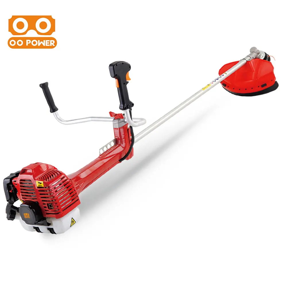 O O Power Grass Cutter 2 Cycle Gas Straight Shaft String Trimmer