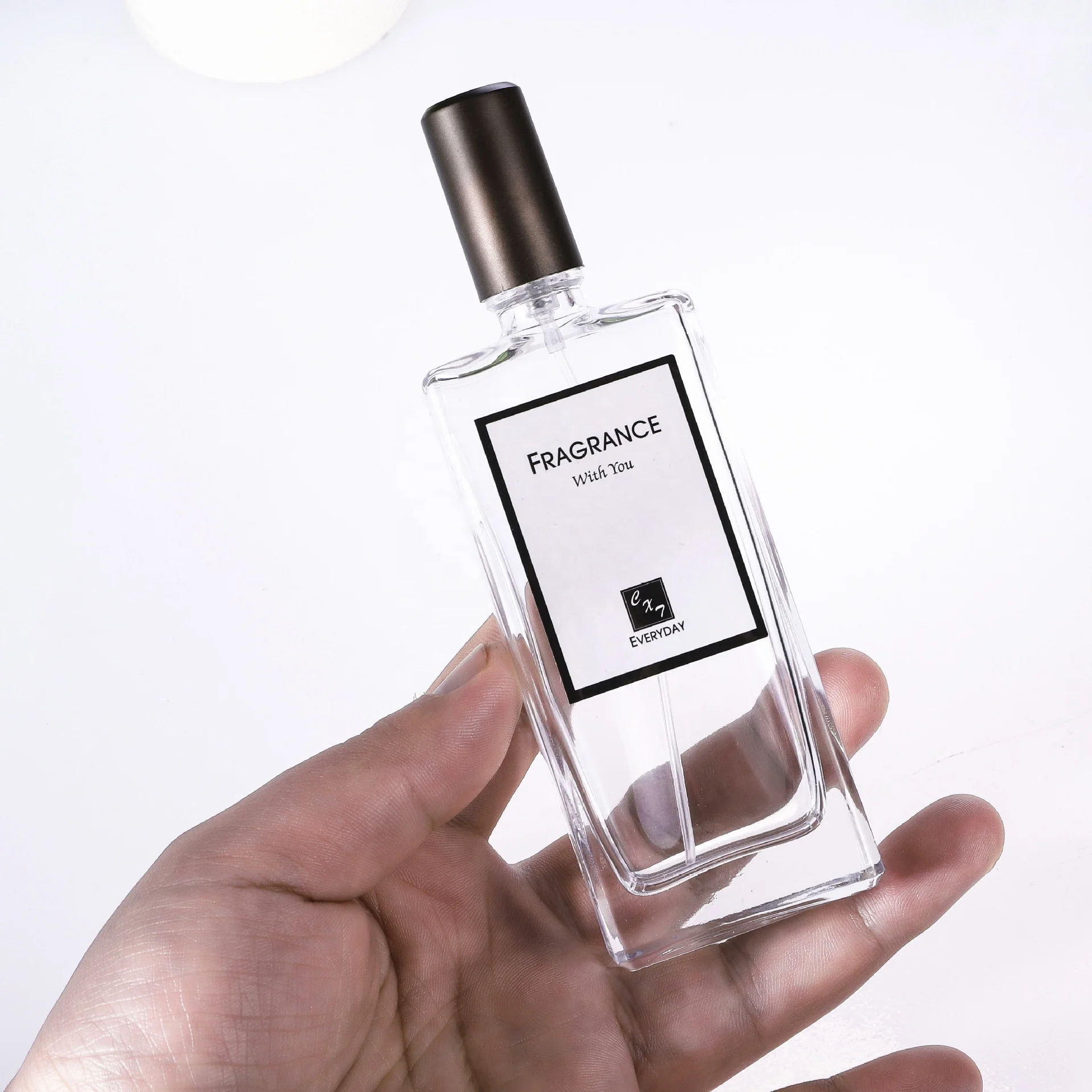 50ML upscale separately packing fragrance oil bottles portable perfume spray glass empty bottle