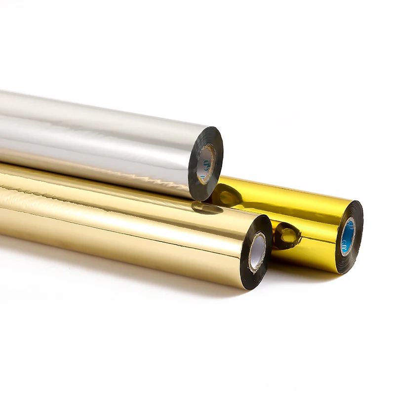 Hot stamping foils for plastic products